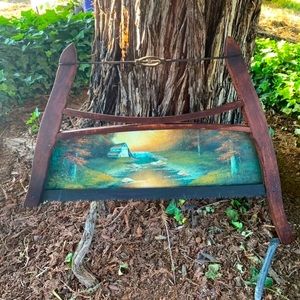 VTG 70’s Buck Bow Saw Painting